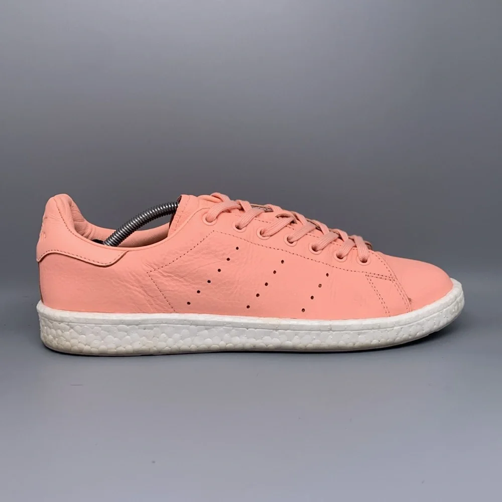 Adidas Stan Smith‎ Pink Boost Running Shoes BY2910 Men’s Sz 12